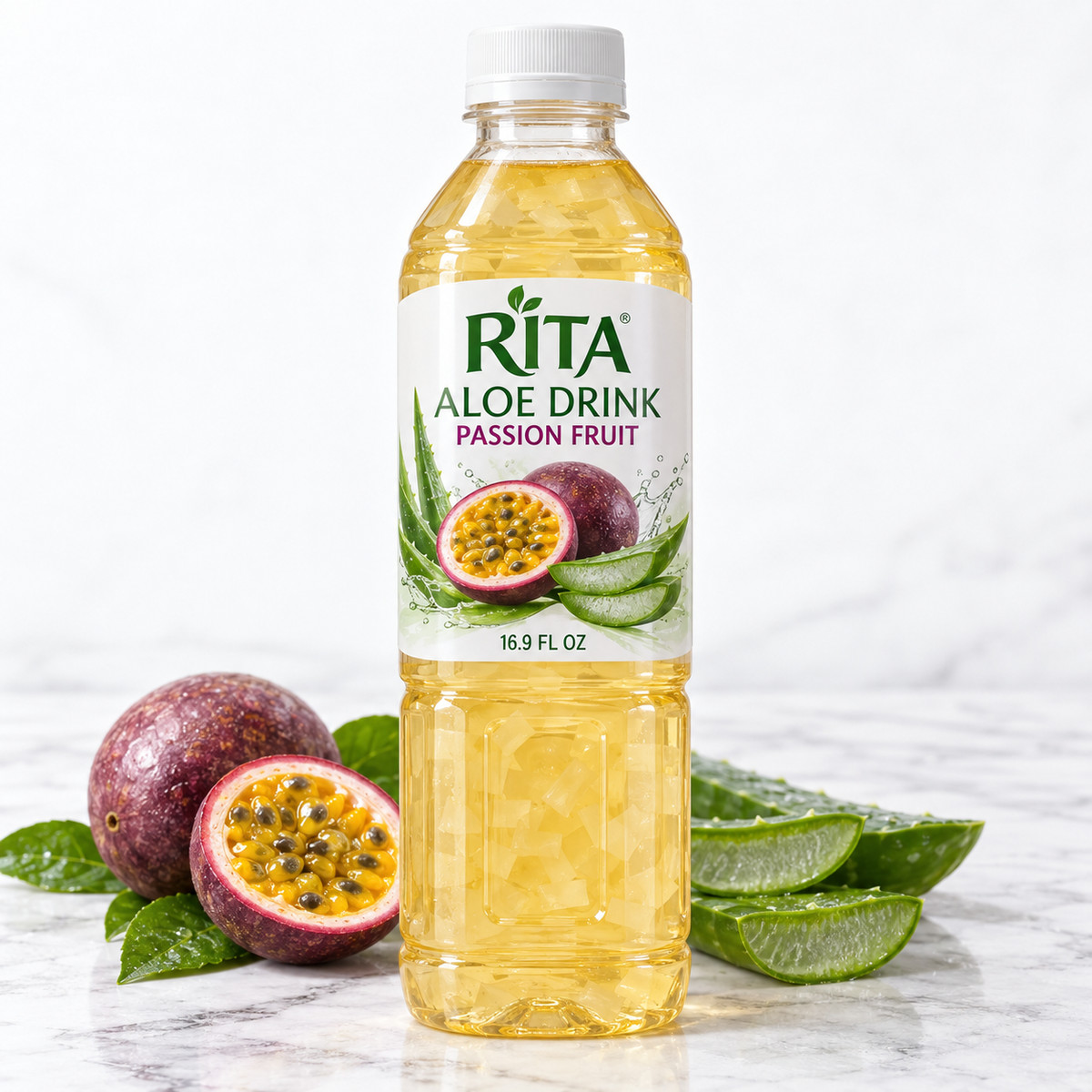Rita Aloe Drink Passion Fruit 16.9oz